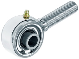 [CE-9112SSN75L-16] Johnny Joint Rod End, 2 in., Polished Stainless Steel Narrow, 3/4 in.-16 LH Threads, 1.800 in. x .625 in. Ball