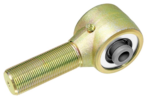 [CE-9114-20] Johnny Joint Rod End, 2 1/2 in., Forged, 2.590 in. X .718 in. Ball, 1 1/4 in.-12 RH Threaded Shank, Externally Greased