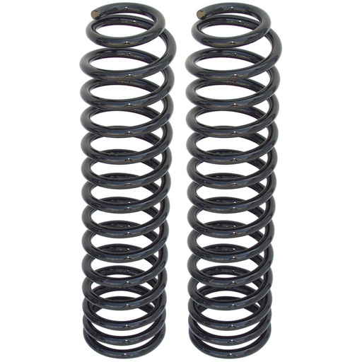 [CE-9132F1P] RockJock Front Coil Springs, TJ/LJ/JK 4D 3 in. or JK 2D 4 in. Lift, Pair