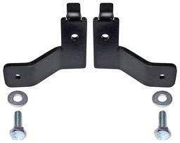 [CE-9807FBLBK] RockJock Brake Line Relocation Bracket Kit, JK Front