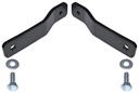 RockJock Brake Line Relocation Bracket Kit, JK Rear