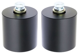 [CE-9818FBSK] RockJock Bump Stop Kit, JL Front, Incl. Billet Aluminum Spacers, Hardware