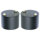 RockJock Bump Stop Kit, JL Rear, Incl. Billet Aluminum Spacers, Hardware