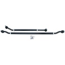 RockJock Currectlync Modular Extreme Duty Steering System, JK, Bolt-On, 1 5/8 in. Dia. Tie Rod/Drag Link, HD Steering Stabilizer Shock Mounting Kit