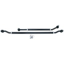 RockJock Currectlync Modular Extreme Duty Steering System, RH Drive JK, Bolt-On, 1 5/8 in. Dia. Tie Rod/Drag Link, Heavy Duty Steering Stabilizer Shock Mounting Kit