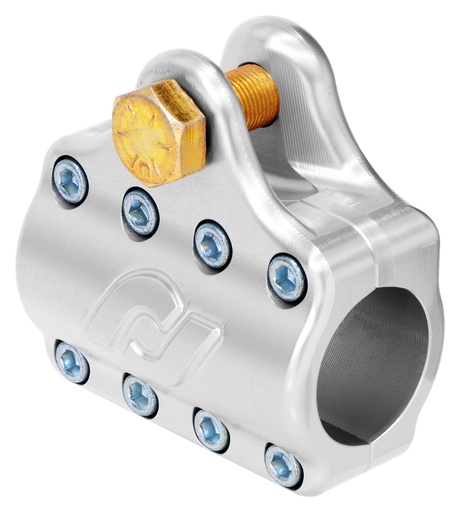 [RJ-401000-101] RockJock Currectlync Ram Assist Tie Rod Clamp Bracket, 7075-T6 Billet Aluminum, For 42mm/1 5/8 in. Tube