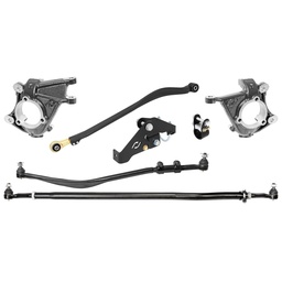 [RJ-430001-103] RockJock JK High Steer Knuckle Kit (for Stabilizer Shock, JL/JT Trac Bar)