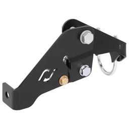 [RJ-431110-103] RockJock Currectlync JK High Steer Front Trac Bar Relocation and Steering Stabilizer Shock Mount Axle Bracket