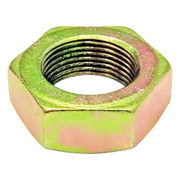 [CE-9114JN] RockJock Jam Nut, 1 1/4 in.-12 RH Thread, Gold Zinc