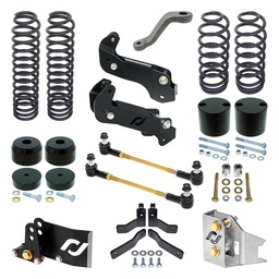 [RJ-JK4DR0-103] RockJock Driver Lift Kit for JK Wrangler Unlimited (4-door), 4 in. lift