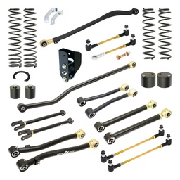 [RJ-JL4XE1-101] RockJock Pro Edition Johnny Joint Suspension System for JL Wrangler 4XE Hybrid, 3.5 in. lift