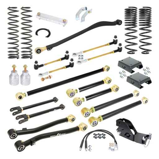 [RJ-JTD001-101] RockJock Pro Edition Johnny Joint Suspension System for JT Gladiator w/ Diesel engine, 3.5 in. lift