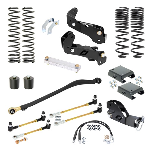 [RJ-JTG000-103] RockJock Driver Lift Kit for JT Gladiator w/ Gas V-6, 3.5 in. lift