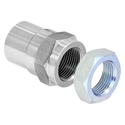 [CE-9113B] RockJock Threaded Bung With Jam Nut, 1 in.-14, RH Thread, Set