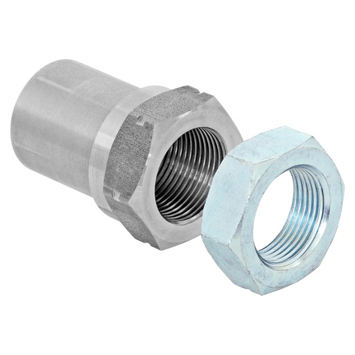 [CE-9114BL] RockJock Threaded Bung With Jam Nut, 1 1/4 in.-12 LH Thread, Set