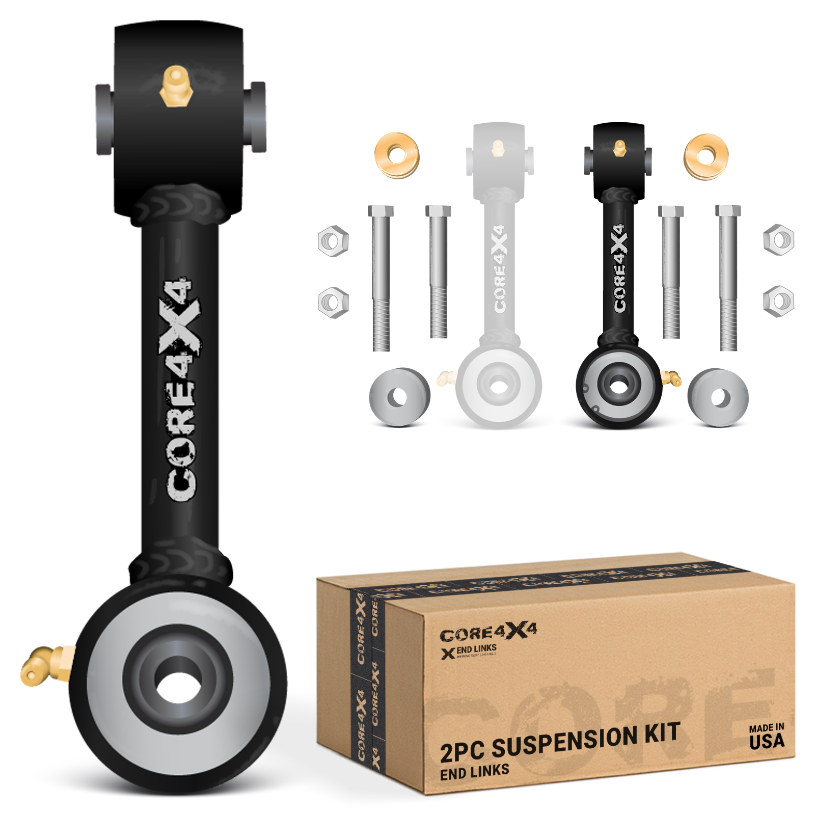 Toyota FJ Cruiser Front Sway Bar Endlinks (Pair)