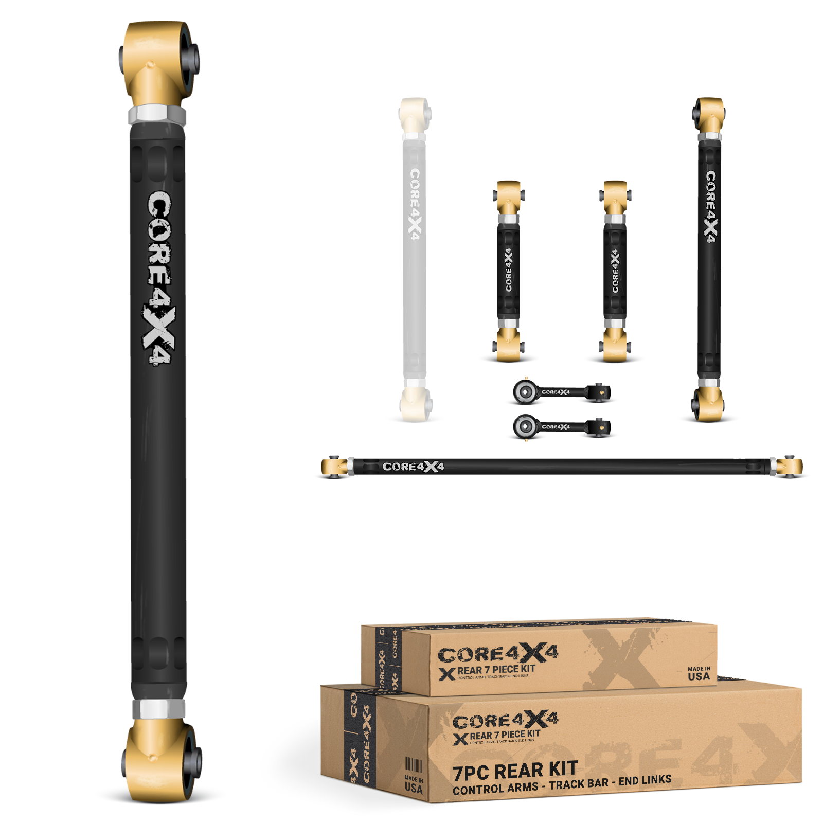 Toyota Tacoma 24+ 7pc Rear Suspension Full Kit