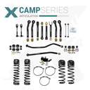Jeep Wrangler TJ 97-06 LJ 04-06 Camp Series 3.5" Lift Kit