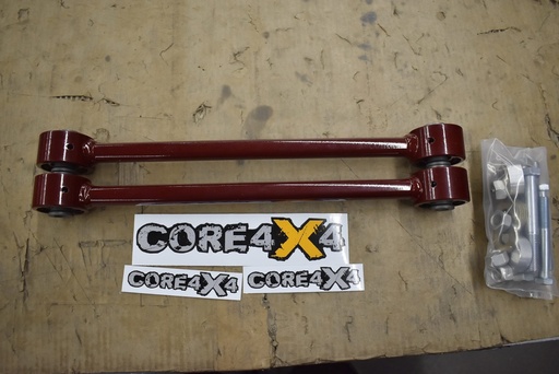 [CRL-J-JK(+5)-REL2-BLEM-LOLIPOP RED] JK/JKU Crawl Series End Links 5"Lift, Rear *Blemished*