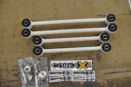 [CRS-J-JK-ELS4(+8)-WHITE-OVERSTOCK3] JK/JKU/JL/JLU Cruise Series End Link Set for 8" Lift *Overstock*