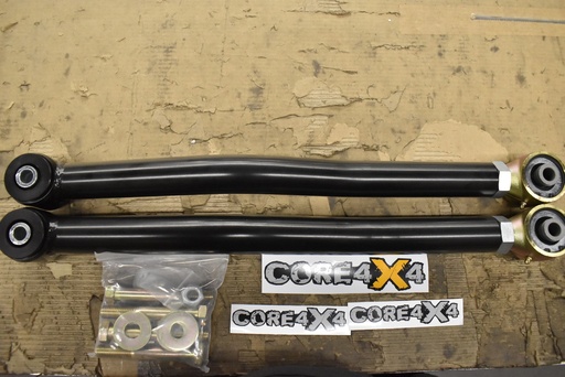 [CMP-J-JL/JT-FL2-BLACK- BLEM22 W/HWK] JL/JLU/JT Camp Series Front Lower Control Arms W/Hardware *Blemished*