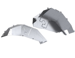 [JL5111] Jeep JL Rear Inner Fenders 18-Pres Wrangler JL Artec Industries