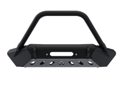 [JJ9022] JK JL JT ARTEC HIGH CLEARANCE FRONT BUMPER with HOOP Black Powdercoat