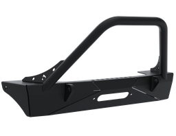 [JJ9011] Jeep JL,JT,JK Sentinel Front Bumper with Hoop - Black Powder Coat Artec Industries