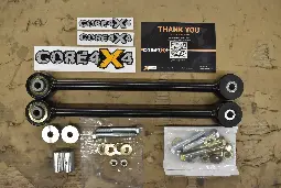 [TRL-R-15-REL2-+3-BLACK-BLEM-68] Ram 1500 Trail Series Rear End Links For 3" Lift *Blemished*