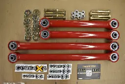 [TRK-R-15-RS4-FXD-HW-RED-OVER-199] Ram 1500 Track Series Fixed Rear Set Control Arms w/Hardware *Overstock*