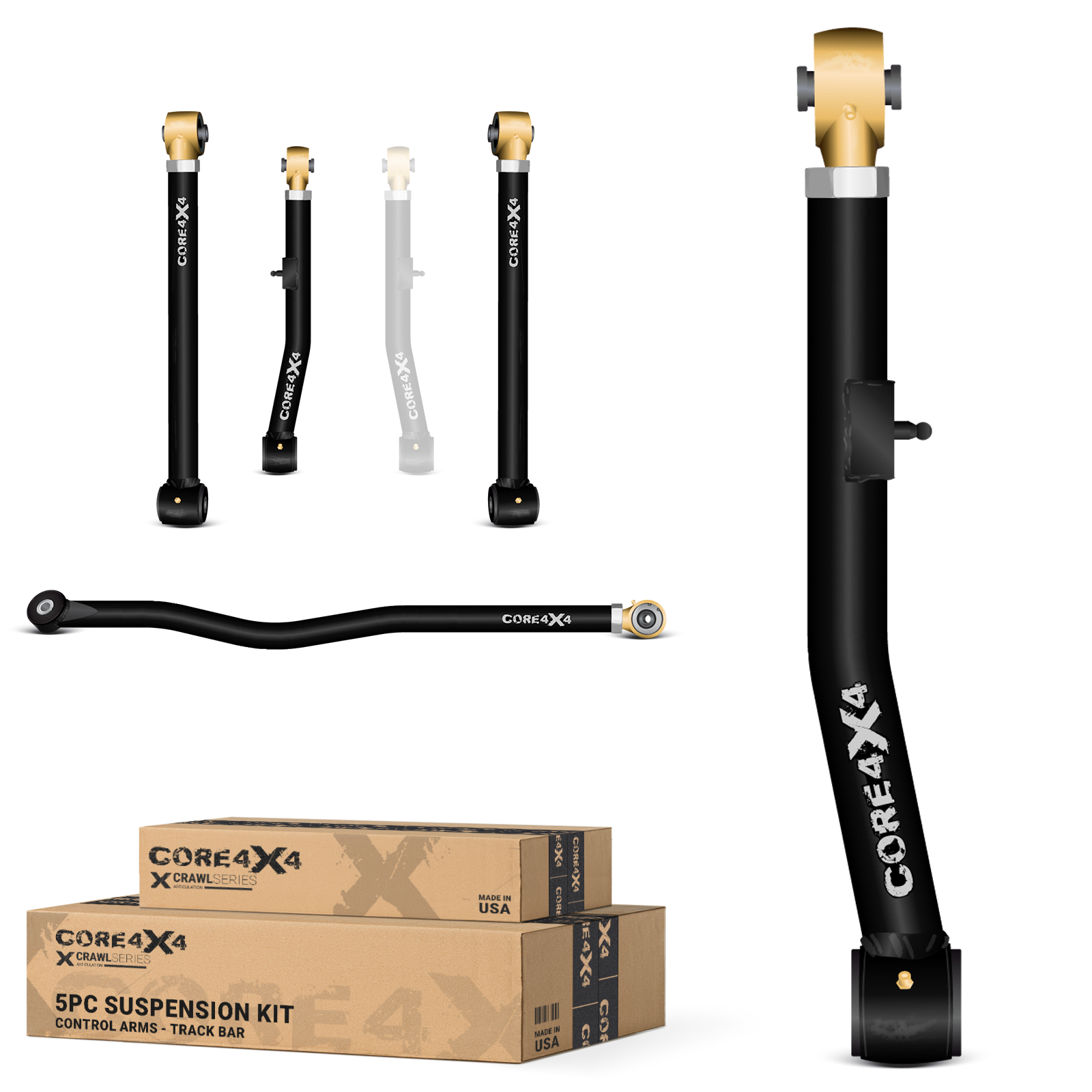 Cadillac Escalade ESV 03-06 Camp Series 5pc Rear Suspension Kit