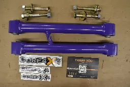 [TRK-R-15-RU2-FXD-HW-PURPLE-BLEM-92] Ram 1500 Track Series Fixed Rear Upper Control Arms w/Hardware & Air Ride Tab *Blemished*