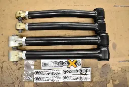 [CMP-J-WK(GAS TANK BEND)-RS4-BLEM-BLACK3] WK Camp Series Rear Set Control Arms w/Bend *Blemished*