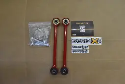 [TRL-R-15-REL2-(+1)-HW-RED-BLEM-39] Ram 1500 Trail Series Rear End Links For 1" Lift w/Hardware *Blemished*