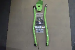 [CMP ZJ F+R TBs Light green w/hwk] ZJ Camp Series Front & Rear Trackbars w/Hardware *Blemished*