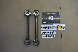 [CRL-JK/JL/JT-FEL(+4.5)-CHARCOAL-BLEM-34] JK/JKU/JL/JLU/JT Crawl Series Front End links For 4.5" Lift *Blemished*
