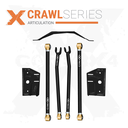 Jeep Grand Cherokee ZJ 93-98 7pc Crawl Series Heavy-Duty Front Adjustable Long Arm Upgrade Kit