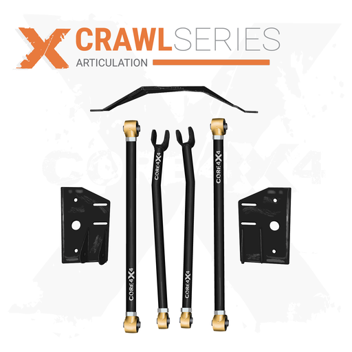 [CRL-ZJ-FLAK4] Jeep Grand Cherokee ZJ 93-98 7pc Crawl Series Heavy-Duty Front Adjustable Long Arm Upgrade Kit